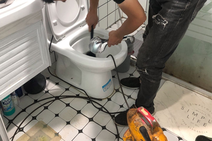 靖远疏通下水道